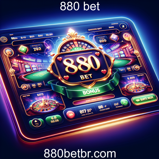 Explore a emocionante categoria de Bônus do 880 bet